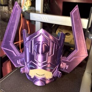 Custom - Galactus Helmet Popcorn Bucket – 3D Printed Marvel Display (Custom)